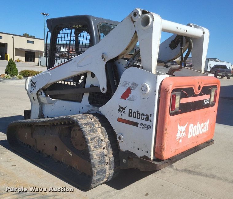image for item DK1126 2012 Bobcat T750  tracked skid steer loader