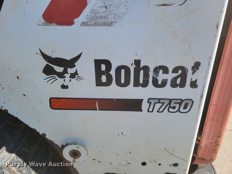 image for item DK1126 2012 Bobcat T750  tracked skid steer loader