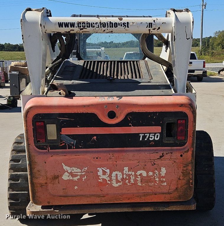 image for item DK1127 2012 Bobcat T750  tracked skid steer loader
