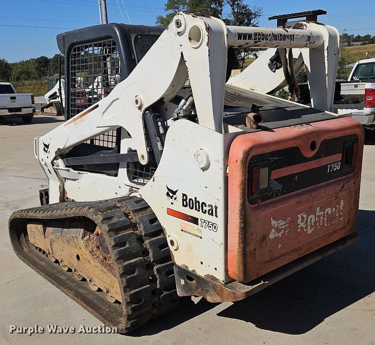 image for item DK1127 2012 Bobcat T750  tracked skid steer loader