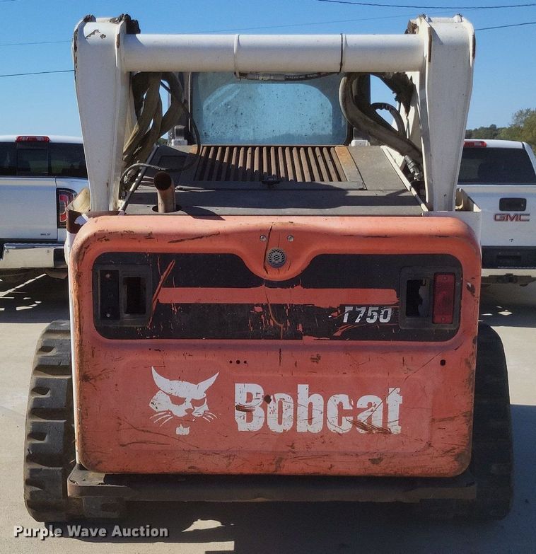 image for item DK1128 2013 Bobcat T750  tracked skid steer loader