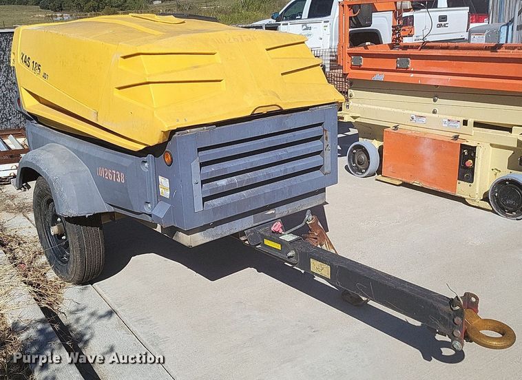 image for item DK1144 2013 Atlas Copco XAS 185 JD  air compressor