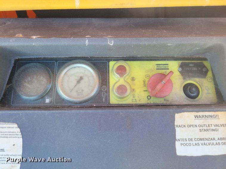 image for item DK1144 2013 Atlas Copco XAS 185 JD  air compressor