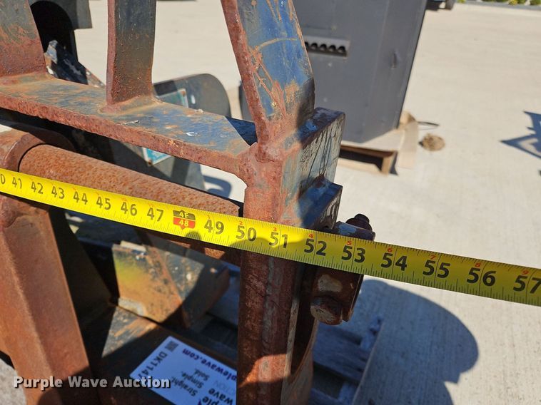 image for item DK1147 Gradall  forklift forks