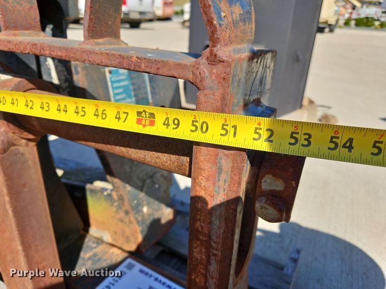 image for item DK1147 Gradall  forklift forks