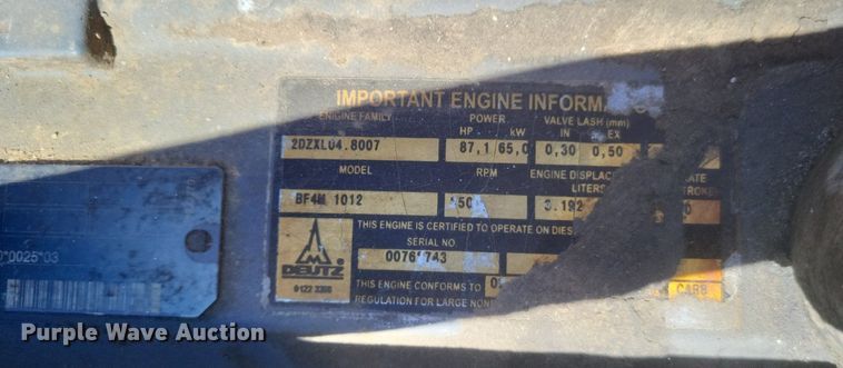 image for item DK1155 2003 Power Curbers 5700 B curb machine