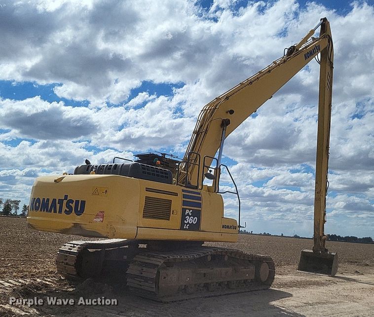 image for item DK1157 2014 Komatsu  PC360 LC-10 long reach excavator