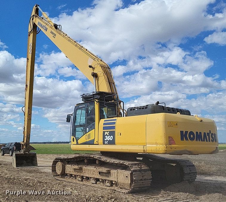 image for item DK1157 2014 Komatsu  PC360 LC-10 long reach excavator