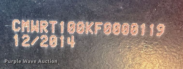 image for item DK2561 2014 Ditch Witch RT100  trencher