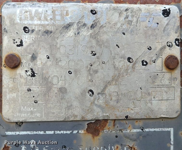 image for item DK4103 2004 Sweepster 20072M-0022 skid steer broom