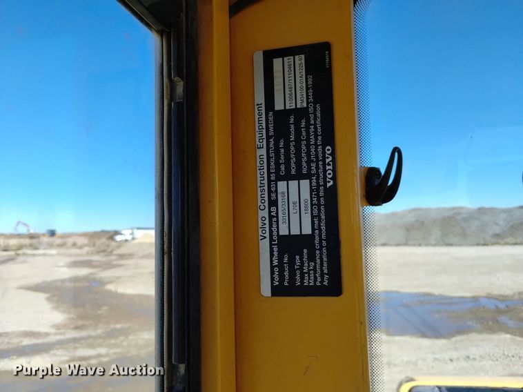 image for item DK8855 2006 Volvo L70E  wheel loader