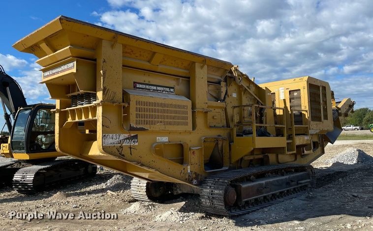 image for item DM0419 2016 Screen Machine Industries 4043T Impact  crushing plant