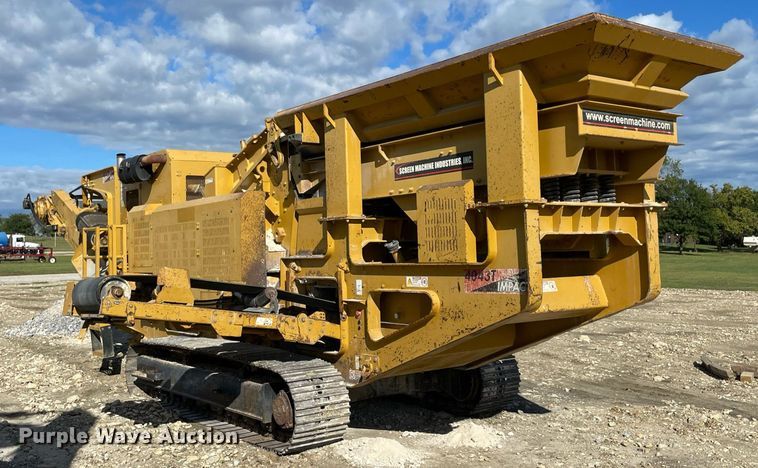 image for item DM0419 2016 Screen Machine Industries 4043T Impact  crushing plant