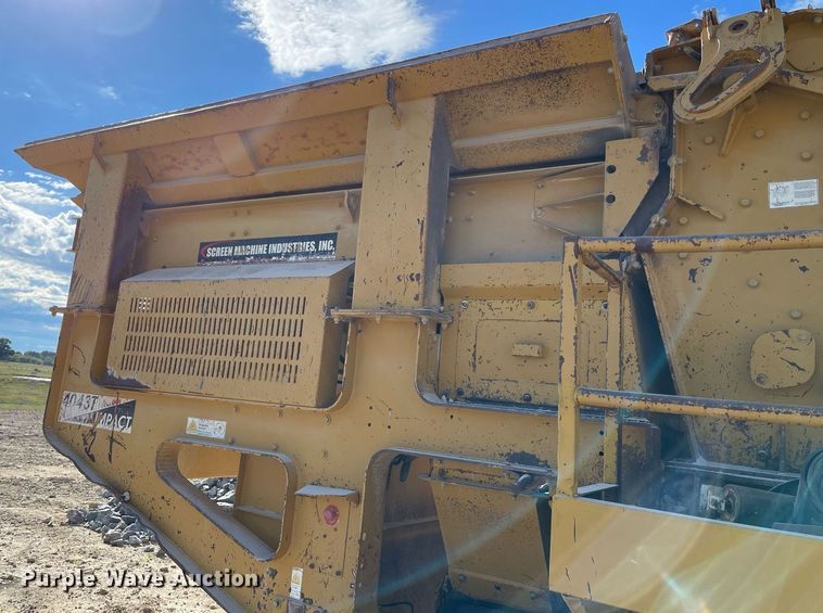 image for item DM0419 2016 Screen Machine Industries 4043T Impact  crushing plant