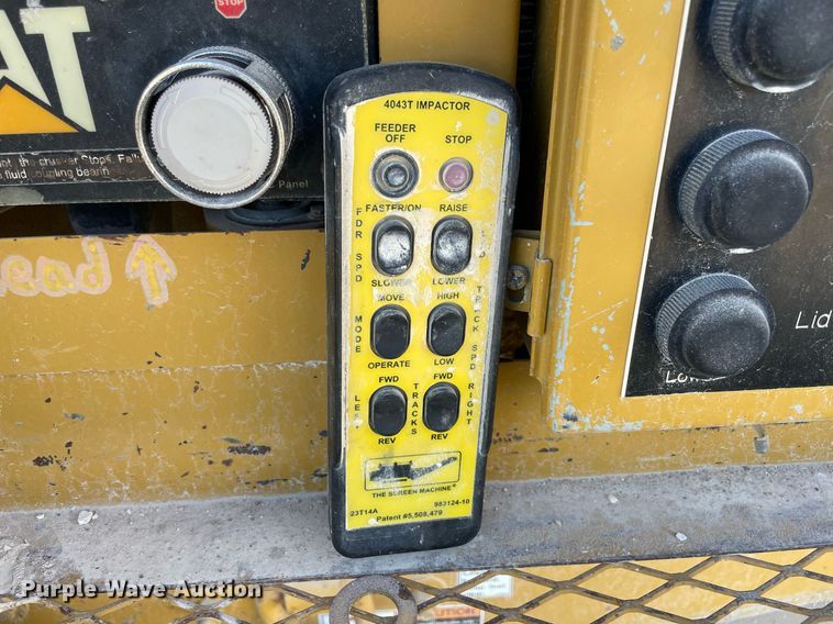 image for item DM0419 2016 Screen Machine Industries 4043T Impact  crushing plant