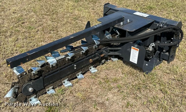 image for item DM6515 2023 Wolverine TCR-12-48H  skid steer trencher