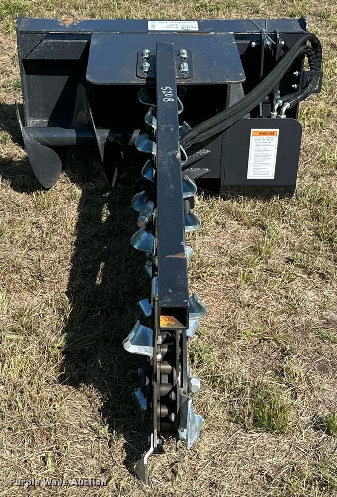 image for item DM6515 2023 Wolverine TCR-12-48H  skid steer trencher