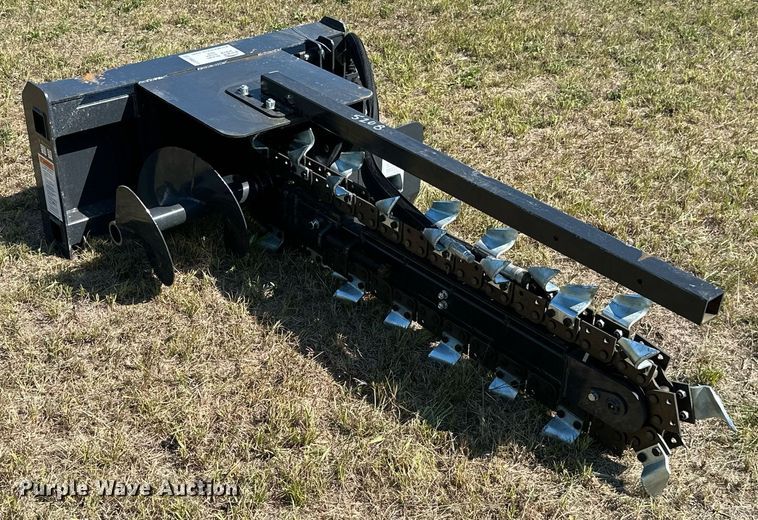 image for item DM6515 2023 Wolverine TCR-12-48H  skid steer trencher