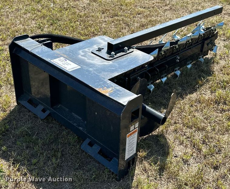 image for item DM6515 2023 Wolverine TCR-12-48H  skid steer trencher