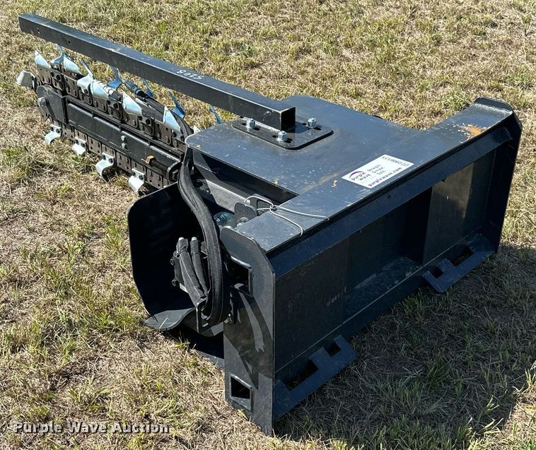 image for item DM6515 2023 Wolverine TCR-12-48H  skid steer trencher