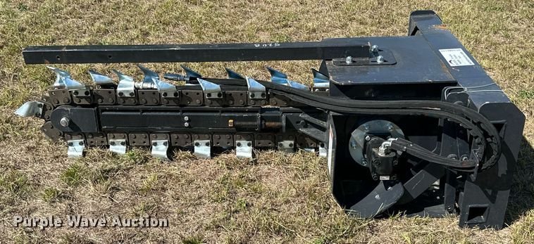 image for item DM6515 2023 Wolverine TCR-12-48H  skid steer trencher