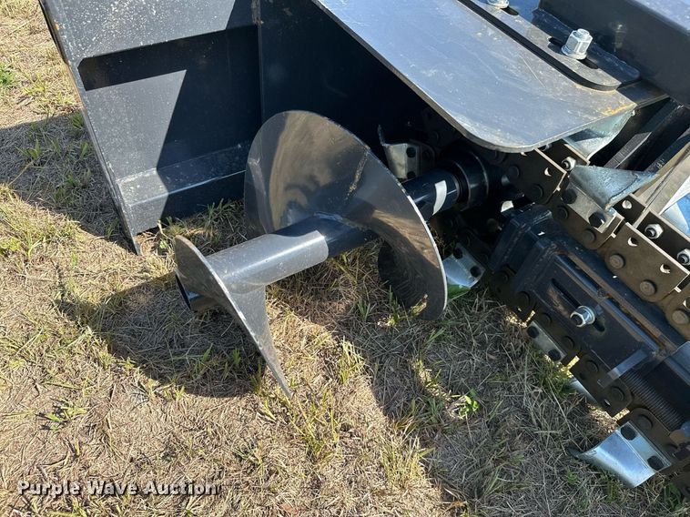 image for item DM6515 2023 Wolverine TCR-12-48H  skid steer trencher
