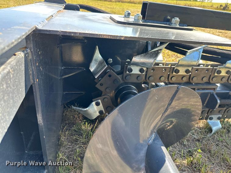 image for item DM6515 2023 Wolverine TCR-12-48H  skid steer trencher