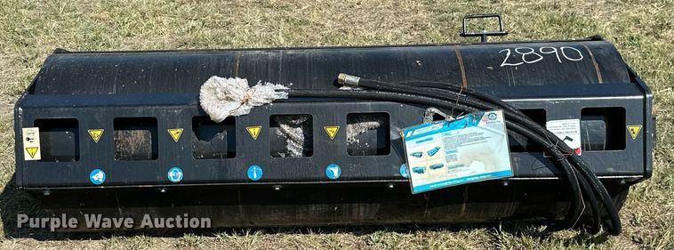 image for item DM6519 2023 Mower King SSVR72  skid steer vibratory roller