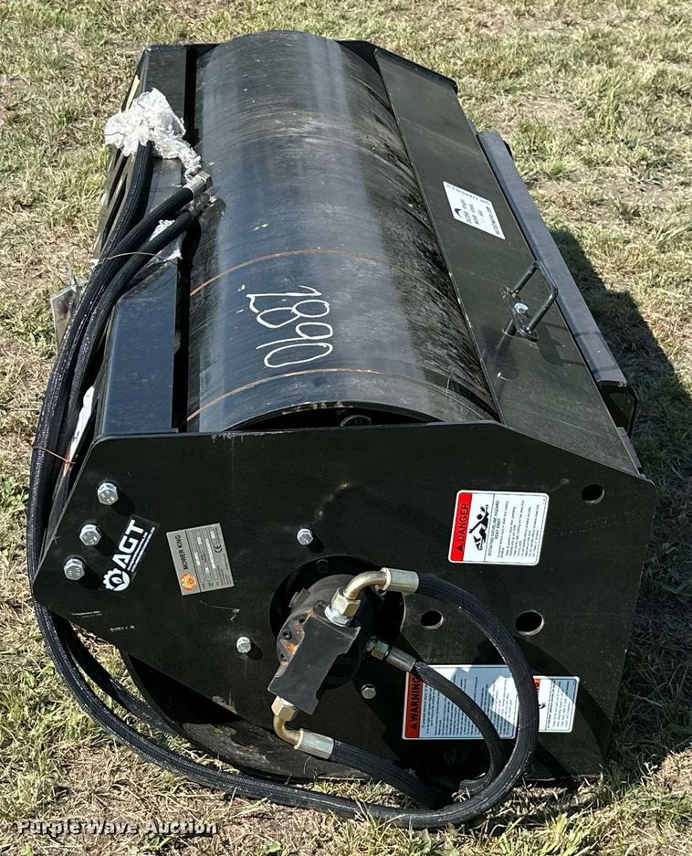 image for item DM6519 2023 Mower King SSVR72  skid steer vibratory roller