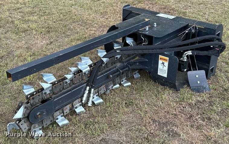 image for item DM6534 2023 Wolverine TCR-12-48H  skid steer trencher