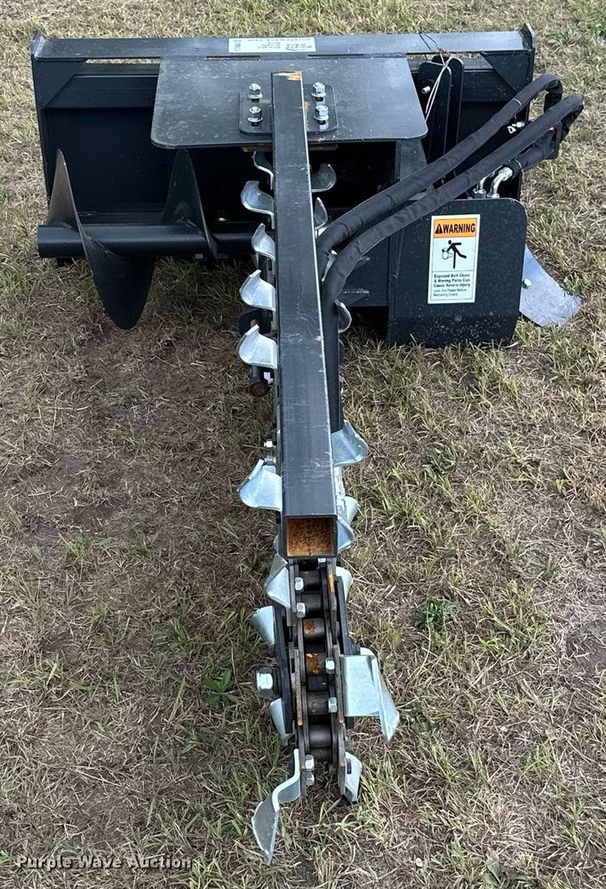 image for item DM6534 2023 Wolverine TCR-12-48H  skid steer trencher