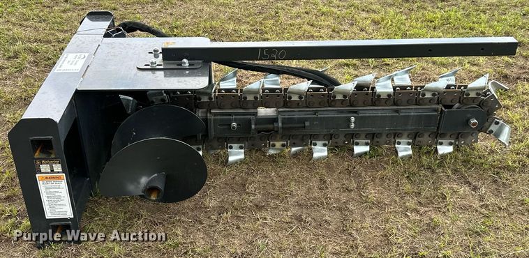 image for item DM6534 2023 Wolverine TCR-12-48H  skid steer trencher