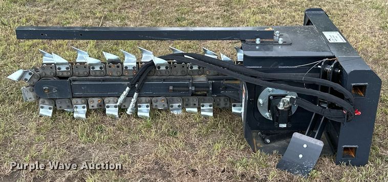 image for item DM6534 2023 Wolverine TCR-12-48H  skid steer trencher