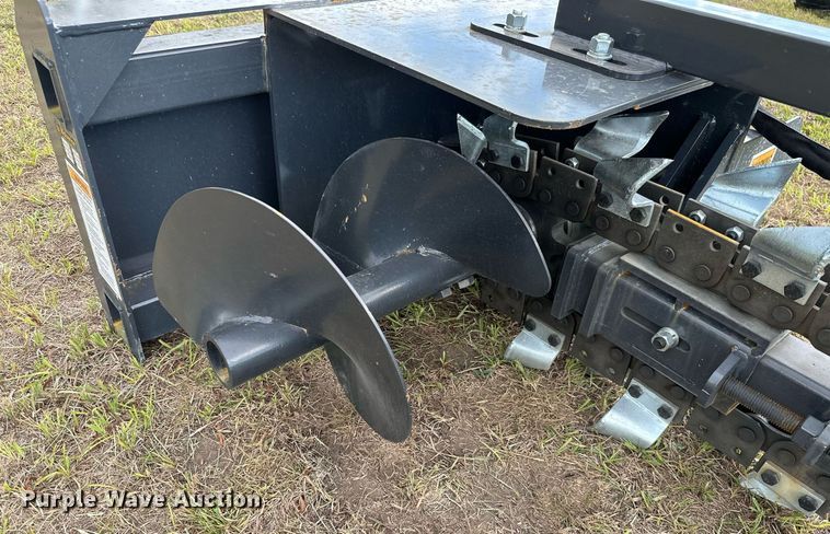 image for item DM6534 2023 Wolverine TCR-12-48H  skid steer trencher