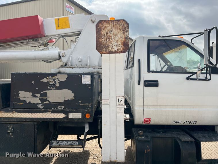 image for item DN3155 1992 GMC C6500  bucket truck