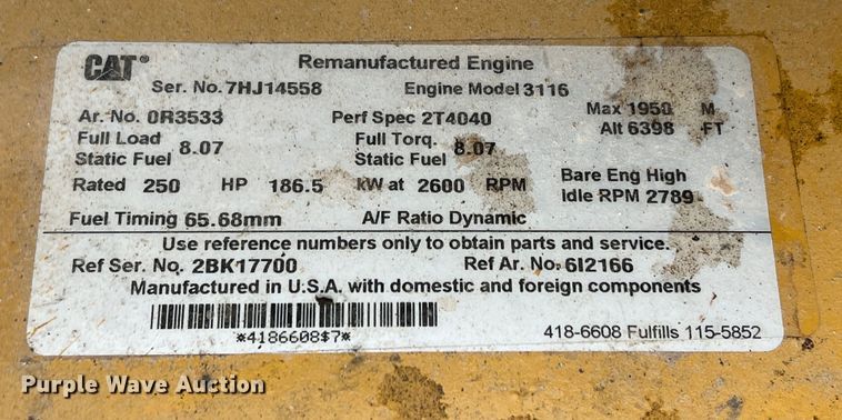 image for item DN3155 1992 GMC C6500  bucket truck