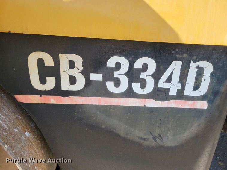 image for item DN4143 2004 Caterpillar CB-334D  double drum vibratory roller