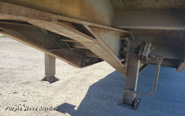 image for item DN4146 1998 Interstate 70PRC  drop deck equipment trailer