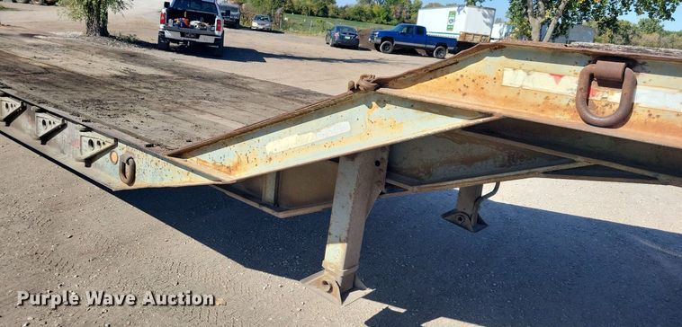 image for item DN4146 1998 Interstate 70PRC  drop deck equipment trailer