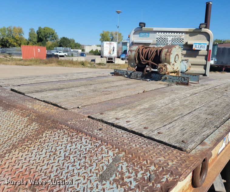 image for item DN4146 1998 Interstate 70PRC  drop deck equipment trailer