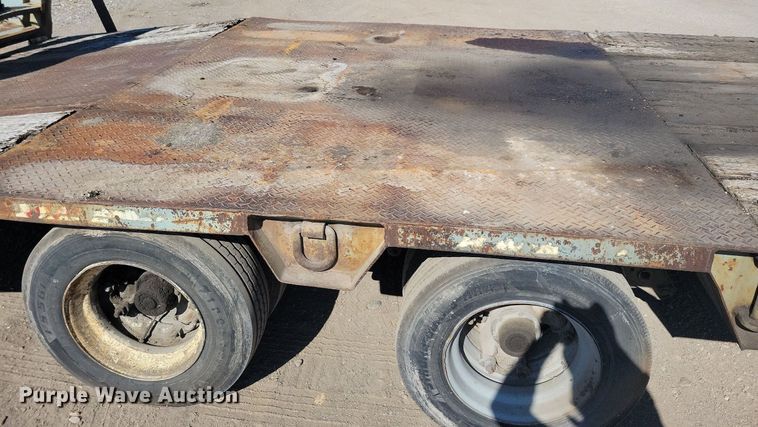 image for item DN4146 1998 Interstate 70PRC  drop deck equipment trailer