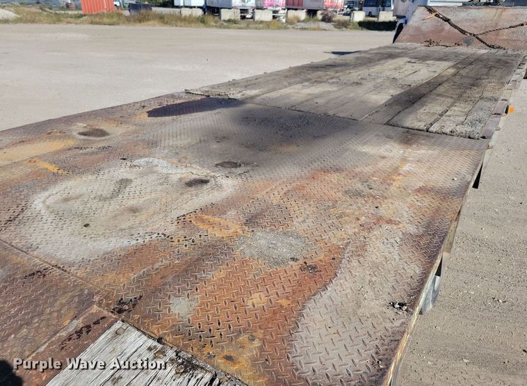 image for item DN4146 1998 Interstate 70PRC  drop deck equipment trailer