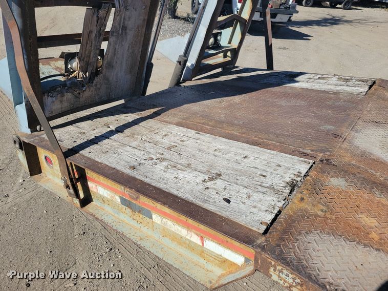 image for item DN4146 1998 Interstate 70PRC  drop deck equipment trailer