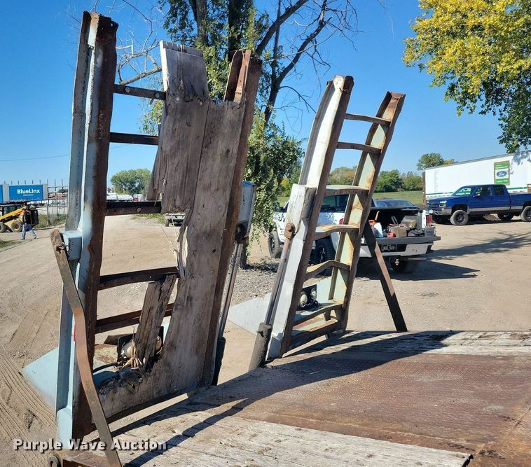 image for item DN4146 1998 Interstate 70PRC  drop deck equipment trailer