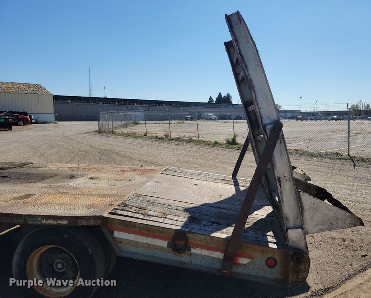 image for item DN4146 1998 Interstate 70PRC  drop deck equipment trailer