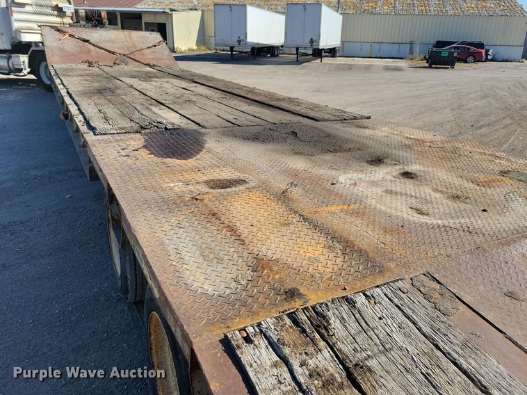 image for item DN4146 1998 Interstate 70PRC  drop deck equipment trailer