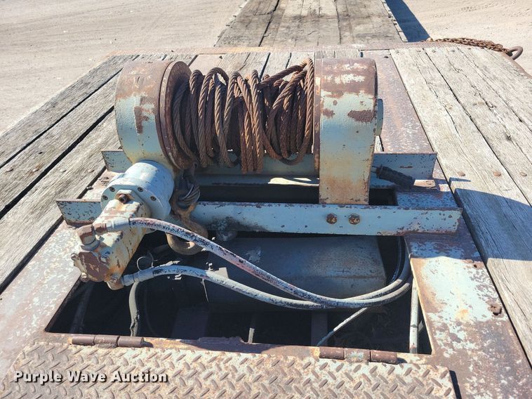 image for item DN4146 1998 Interstate 70PRC  drop deck equipment trailer