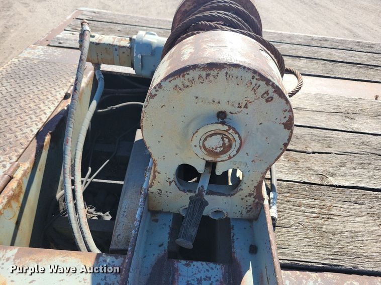 image for item DN4146 1998 Interstate 70PRC  drop deck equipment trailer