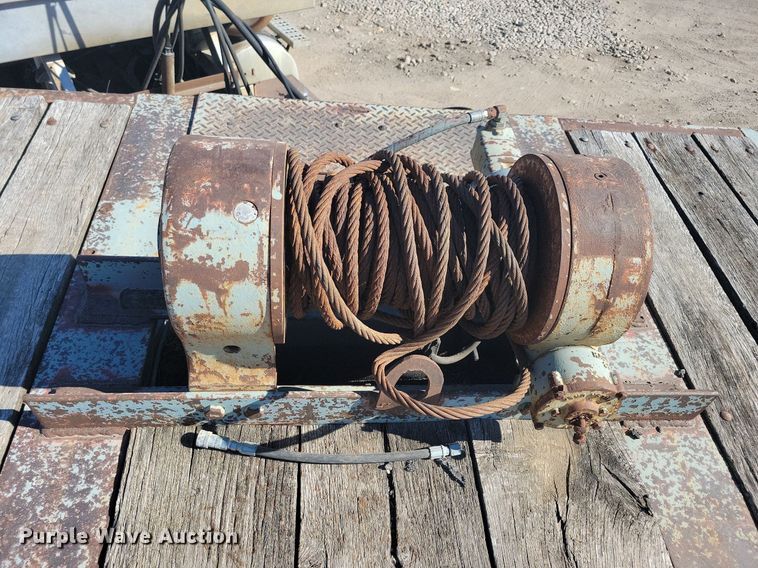 image for item DN4146 1998 Interstate 70PRC  drop deck equipment trailer