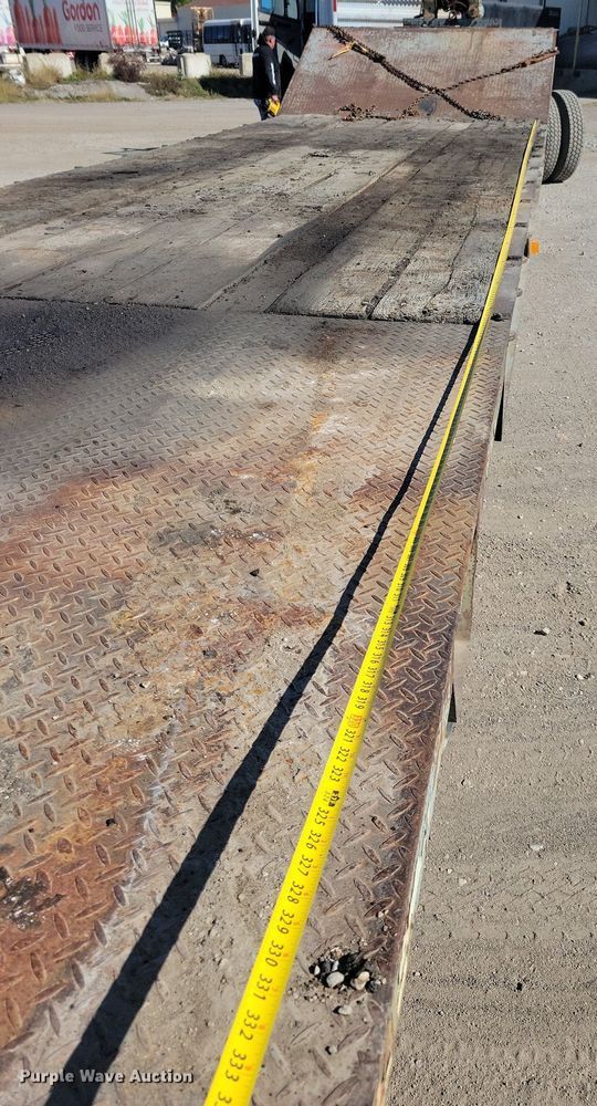 image for item DN4146 1998 Interstate 70PRC  drop deck equipment trailer